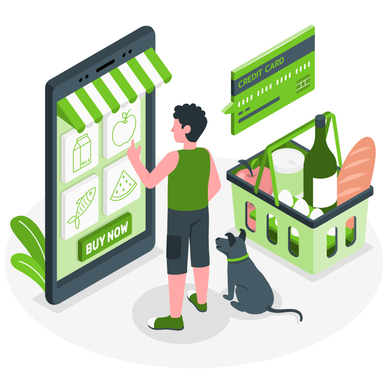 E-commerce illustration