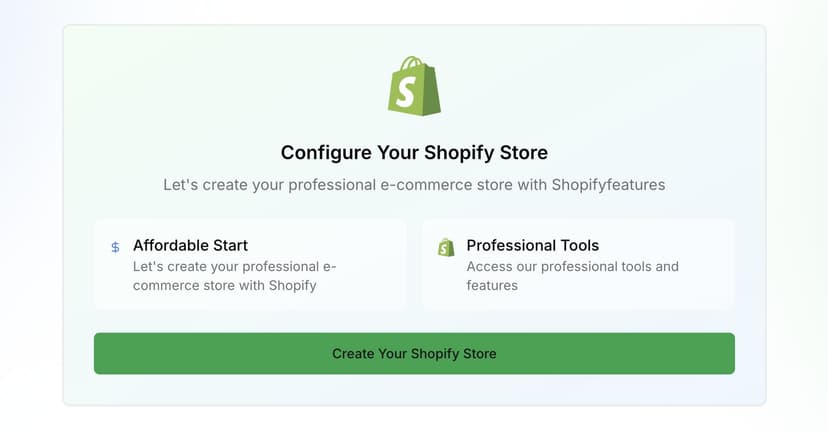 Steps to create Shopify store