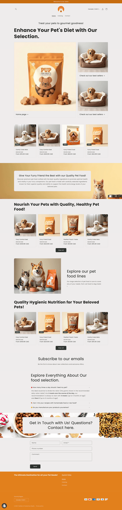 Orange Actif theme preview